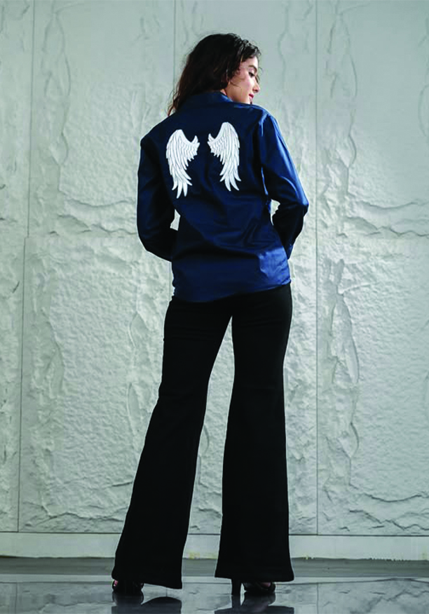 QUERA WING EMBROIDERY SHIRT